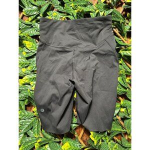 Lululemon Black Spandex Biker Shorts 8" Inseam Size 4